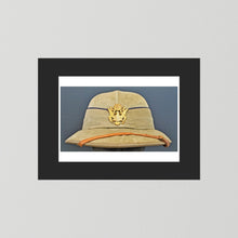 Photograph of Sun Helmet, Foreign Service Helmet, United States Officer, English manufacture