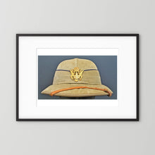 Photograph of Sun Helmet, Foreign Service Helmet, United States Officer, English manufacture