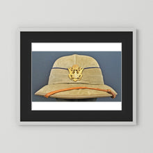 Photograph of Sun Helmet, Foreign Service Helmet, United States Officer, English manufacture