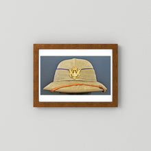Photograph of Sun Helmet, Foreign Service Helmet, United States Officer, English manufacture
