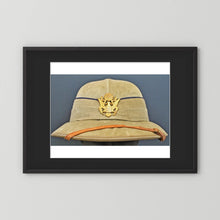 Photograph of Sun Helmet, Foreign Service Helmet, United States Officer, English manufacture