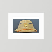 Photograph of Sun Helmet, Foreign Service Helmet, United States Officer, English manufacture