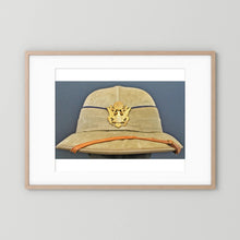 Photograph of Sun Helmet, Foreign Service Helmet, United States Officer, English manufacture