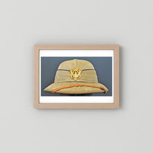 Photograph of Sun Helmet, Foreign Service Helmet, United States Officer, English manufacture