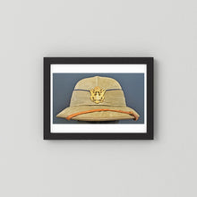 Photograph of Sun Helmet, Foreign Service Helmet, United States Officer, English manufacture