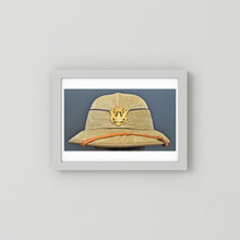 Photograph of Sun Helmet, Foreign Service Helmet, United States Officer, English manufacture