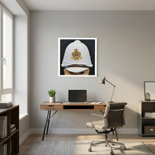 Sun Helmet, Victorian Foreign Service Helmet, 24th Regiment of Foot — photograph presentation mockup