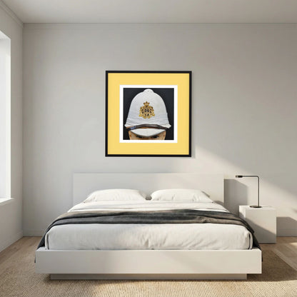 Sun Helmet, Victorian Foreign Service Helmet, 24th Regiment of Foot. Photograph - Art goes to War