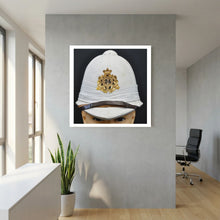 Sun Helmet, Victorian Foreign Service Helmet, 24th Regiment of Foot — photograph presentation mockup