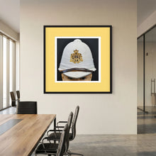 Sun Helmet, Victorian Foreign Service Helmet, 24th Regiment of Foot — photograph presentation mockup