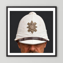 Sun Helmet, Victorian Foreign Service Helmet, Black Watch, Royal Highlanders — photograph presentation mockup
