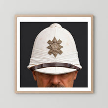 Sun Helmet, Victorian Foreign Service Helmet, Black Watch, Royal Highlanders — photograph presentation mockup