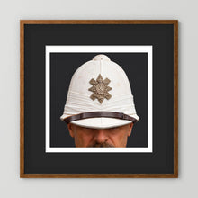 Sun Helmet, Victorian Foreign Service Helmet, Black Watch, Royal Highlanders — photograph presentation mockup