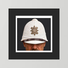 Sun Helmet, Victorian Foreign Service Helmet, Black Watch, Royal Highlanders — photograph presentation mockup