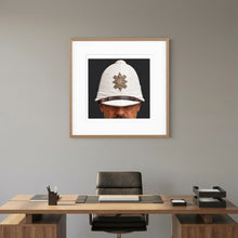 Sun Helmet, Victorian Foreign Service Helmet, Black Watch, Royal Highlanders — photograph presentation mockup