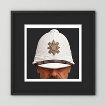 Sun Helmet, Victorian Foreign Service Helmet, Black Watch, Royal Highlanders — photograph presentation mockup