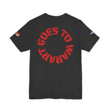 Tee. Art Goes to War T‑Shirt — Painter Portrait Graphic Tee — product photograph