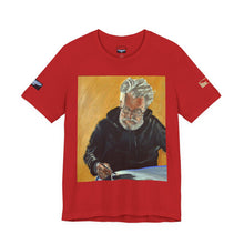 Tee. Art Goes to War T‑Shirt — Painter Portrait Graphic Tee — product photograph