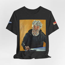 Tee. Art Goes to War T‑Shirt — Painter Portrait Graphic Tee — product photograph