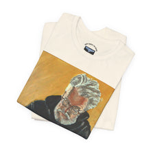 Tee. Art Goes to War T‑Shirt — Painter Portrait Graphic Tee — product photograph