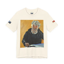 Tee. Art Goes to War T‑Shirt — Painter Portrait Graphic Tee — product photograph