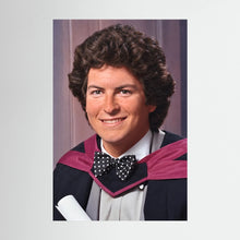 The Artist, University of Manchester Graduation — artwork presentation mockup