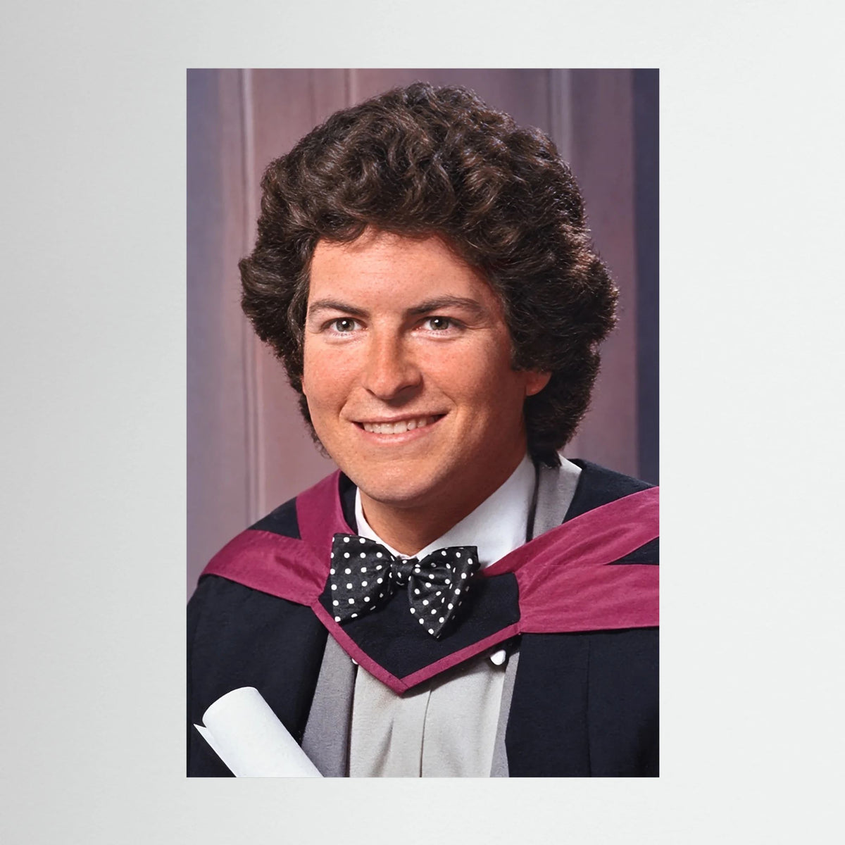 The Artist, University of Manchester Graduation — artwork presentation mockup
