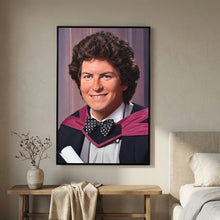The Artist, University of Manchester Graduation — artwork presentation mockup