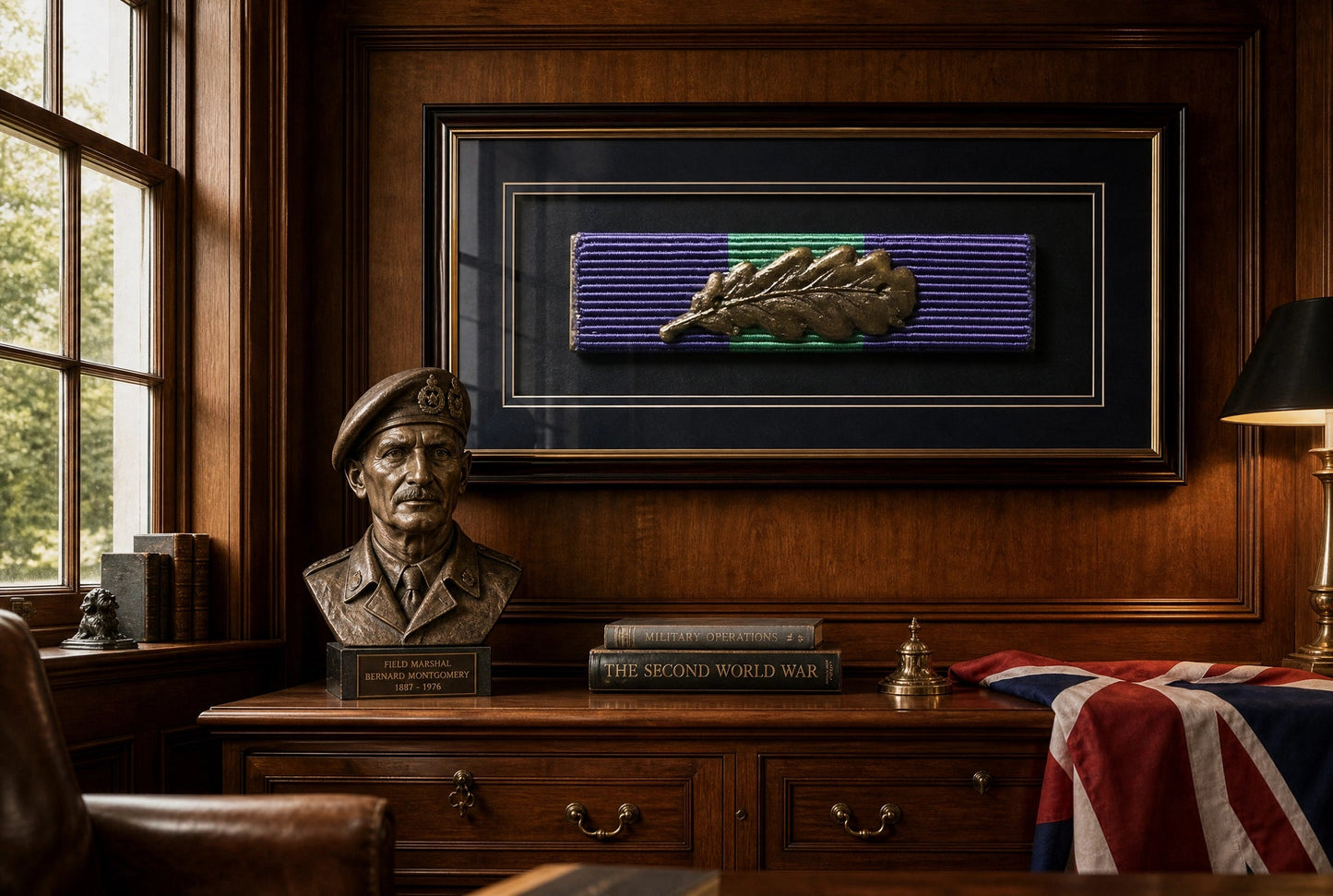 UK WW2 Medal Ribbon Bar 1959 Military Medal - Art goes to War