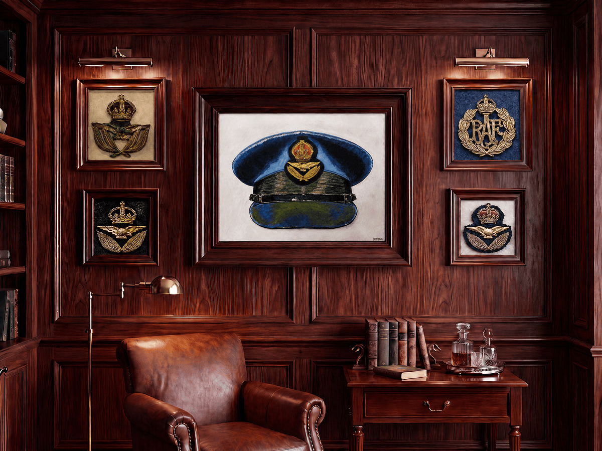 Uniform Insignia British & New Zealand, Military and Police - Art goes to War