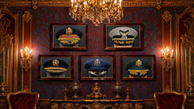 US Air Force 1947 onwards. Lt. Col. O' Day Visor Cap - Art goes to War