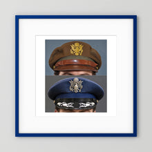 US Army Air Force WWII Crusher and US Air Force 1965 — composite presentation mockup