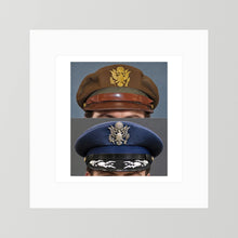 US Army Air Force WWII Crusher and US Air Force 1965 — composite presentation mockup