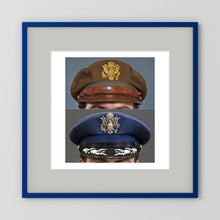 US Army Air Force WWII Crusher and US Air Force 1965 — composite presentation mockup