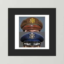 US Army Air Force WWII Crusher and US Air Force 1965 — composite presentation mockup