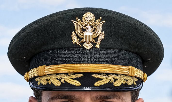 US Army, Korean War Dress Visor Cap. Photograph - Art goes to War
