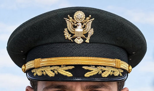 US Army, Korean War Dress Visor Cap. Photograph - Art goes to War