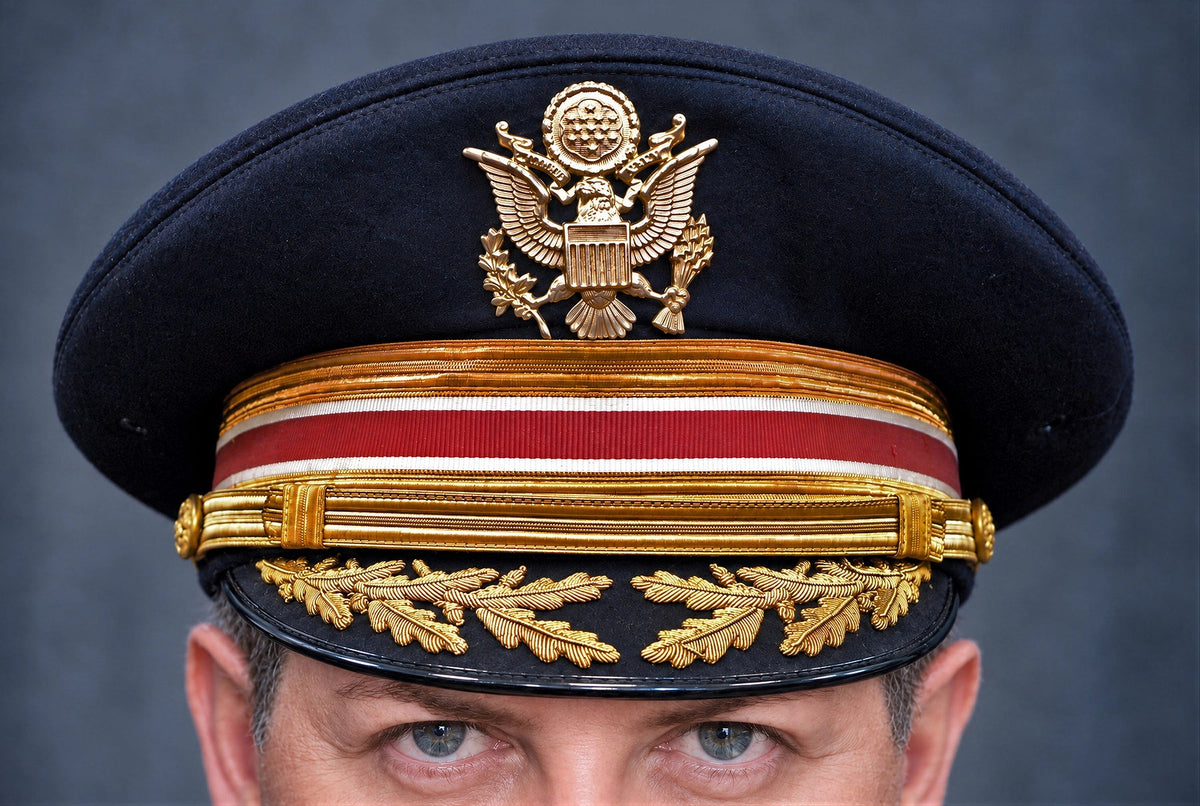US Army Medical Service Dress Cap. Photograph - Art goes to War