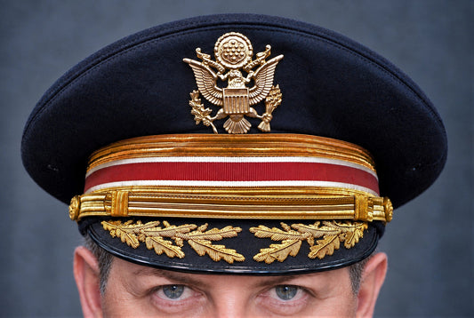 US Army Medical Service Dress Cap. Photograph - Art goes to War
