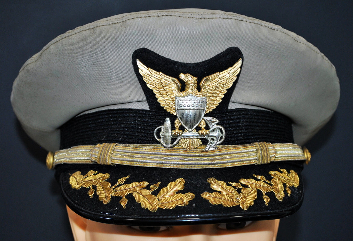 US Coast Guard Commander Visor Cap - Art goes to War