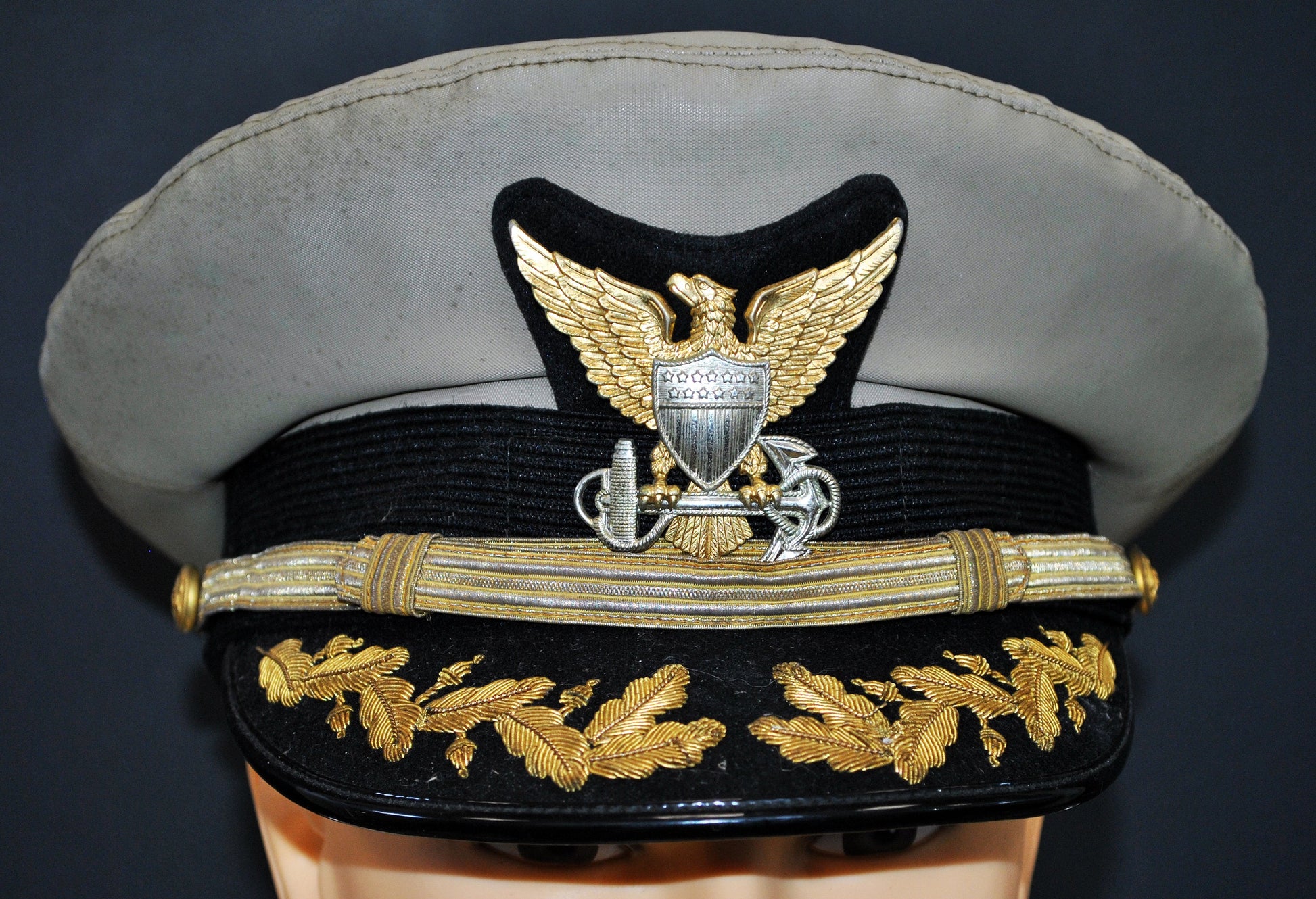 US Coast Guard Commander Visor Cap - Art goes to War