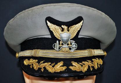 US Coast Guard Commander Visor Cap - Art goes to War