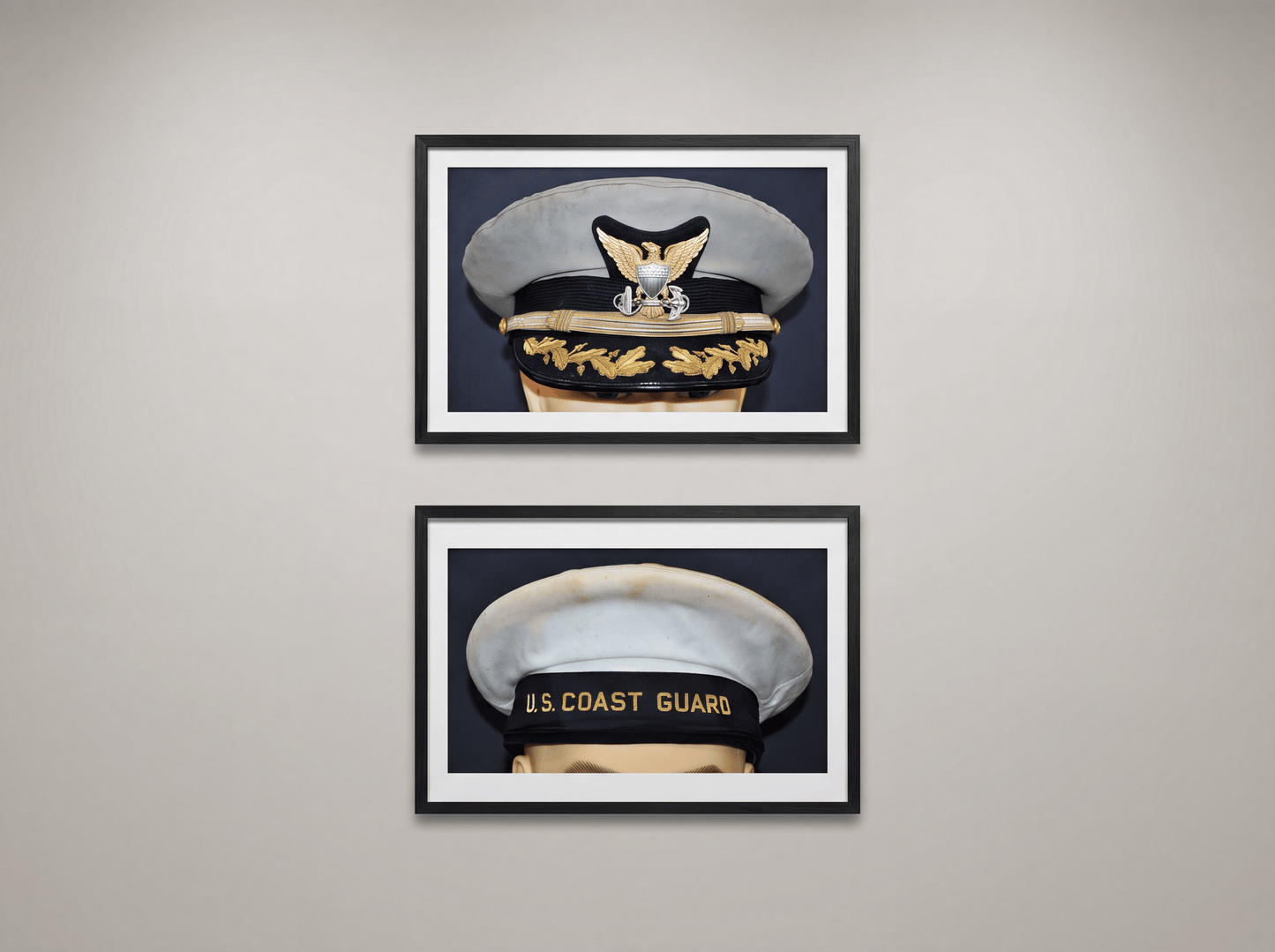 US Coast Guard (USCG) WW2 "Donald Duck" Cap. - Art goes to War