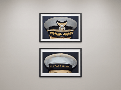 US Coast Guard (USCG) WW2 "Donald Duck" Cap. - Art goes to War