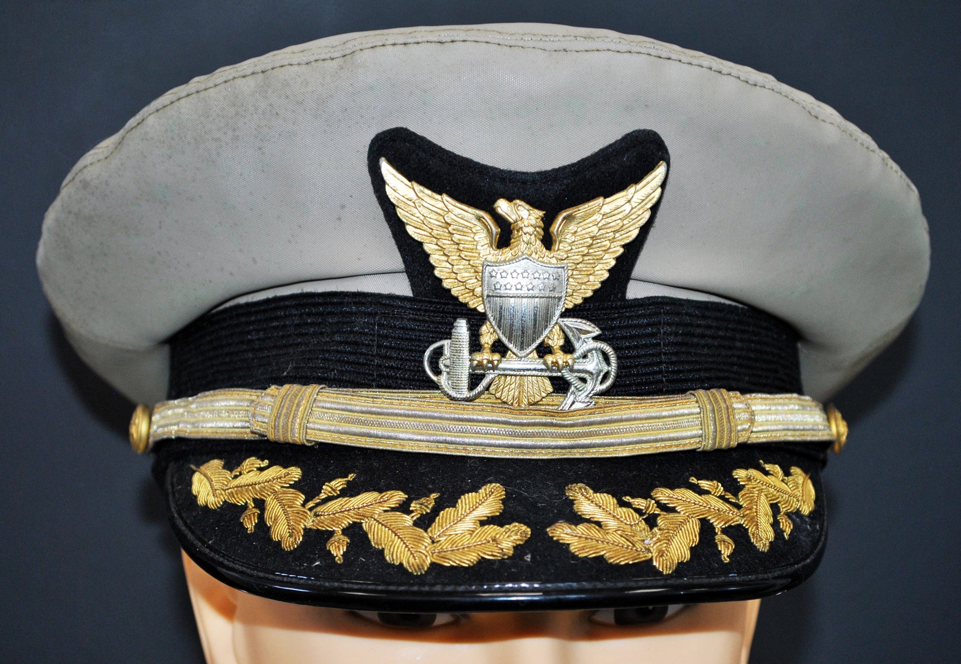 US Coast Guard (USCG) WW2 "Donald Duck" Cap. - Art goes to War