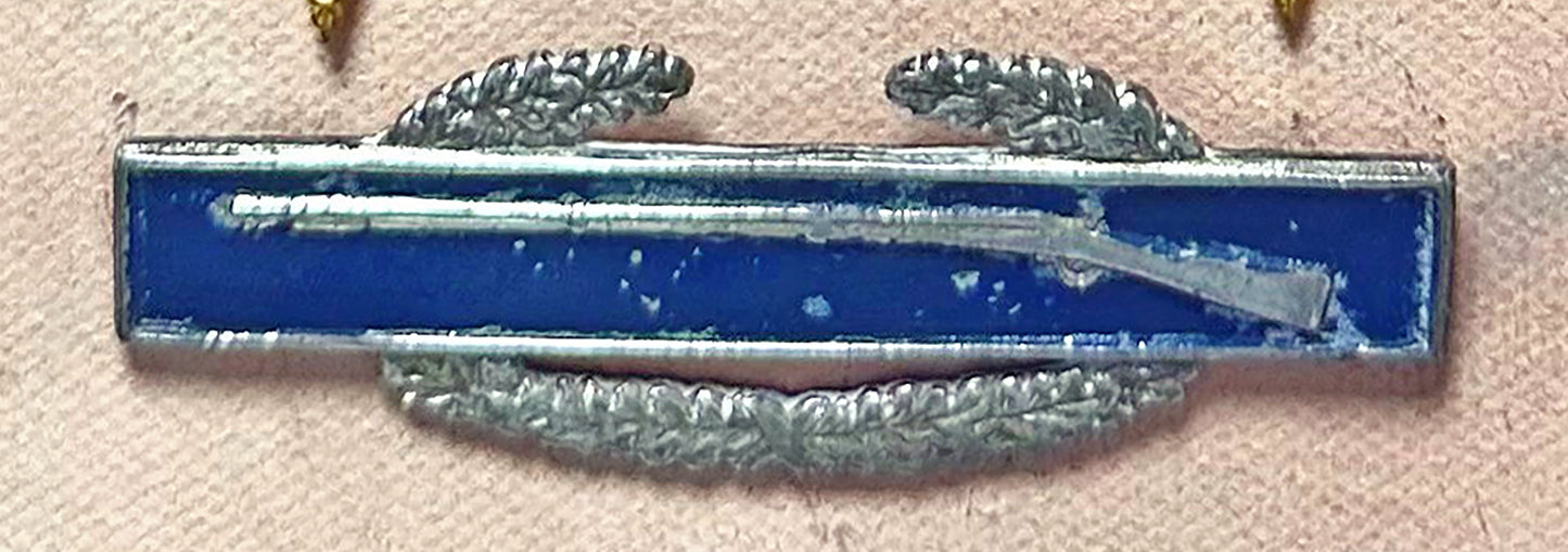 US Combat Infantryman Badge (CIB) & Army Combat Medical Badge (CMB) - Art goes to War