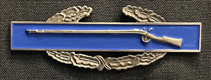 US Combat Infantryman Badge (CIB) & Army Combat Medical Badge (CMB) - Art goes to War