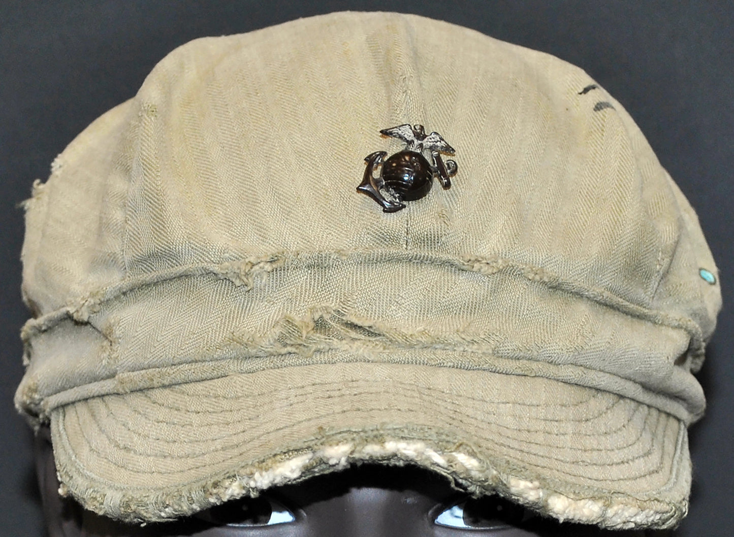 US Marine Corps Utility Cap. "B1" USMC Utility Cap. Photograph - Art goes to War