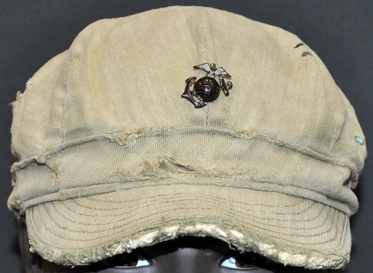 US Marine Corps Utility Cap. "B1" USMC Utility Cap. Photograph - Art goes to War