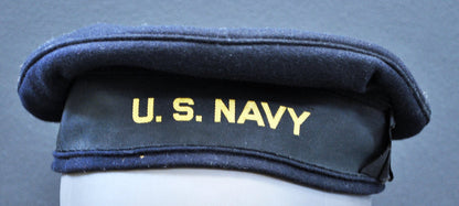 US Navy 'Donald Duck" Enlisted men's cap. - Art goes to War